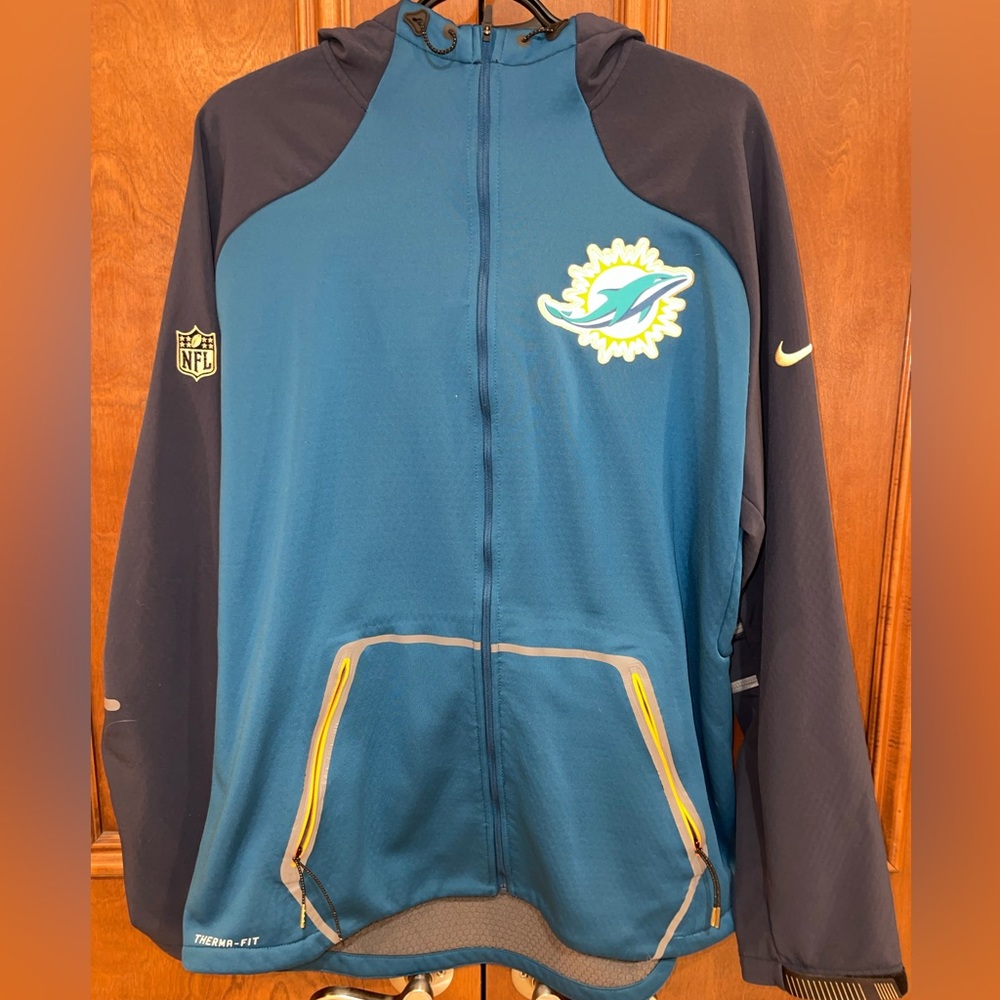 Nike Therma Fit Jacket: Miami Dolphins